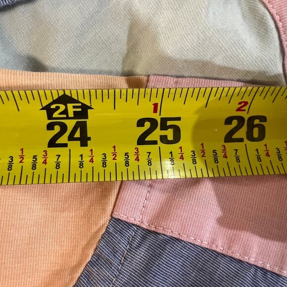 J.Crew Slim Fit Organic Cotton LS Button-Up Oxford – Large – Pastel Color Block - Picture 6 of 7